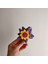 Amigurumi Starmie Örgü El Yapımı Anahtarlık Çanta Süsü 2