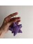Amigurumi Starmie Örgü El Yapımı Anahtarlık Çanta Süsü 3