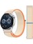 Samsung Galaxy Watch 7 40 mm ile Uyumlu Kordon Ayarlanabilir Hasır Örgü Cırtlı 20MM Spor Kayış 1