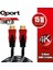 Qport Q-HDMI153 HDMI 2.0 V Altın Uçlu Kablo 15 mt 1