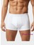 Beyaz Soft Elastan Boxer %90 Coton %10 Elestane 3