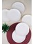Porselen Chic Pasta Tabağı 20,50CM 6 Lı 1