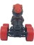 Sürtmeli Dinazor Arabalar 12 cm - H-20 - T-Rex - Kırmızı 3