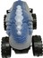 Sürtmeli Dinazor Robota Dönüşen Araba 14 cm - Gri 3