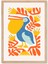 Playful Pelican - Doğal Ahşap Çerçeveli Tablo - Sevimli Çocuk Posteri 4
