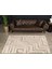 Cozy Czy-02 Modern Geometrik Desenli Toz Vermez Yumuşak Dokulu Bej Makine Halısı – Salon, Yolluk, Yatak Odası, Mutfak, Çocuk Odası Için Uygun Czy-02 1
