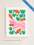 Pink Cow - Çerçevesiz Poster - Neşeli Çocuk Posteri 3