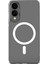 Samsung Galaxy S25 Edge Kılıf Magneticsafe Şeffaf Silikon - Şeffaf 2