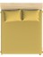 %100 Pamuklu Hardal 160X200+2*(50X70) Çift Kişilik Lastikli Çarşaf ve Yastık Kılıfı Seti 1