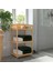 Bambu Banyo Servis Arabası, 42X33X76 Cm, Şık ve Kullanışlı Tasarım 2