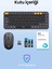 MK350 Creator Pro Sessiz 3 Kanallı Bluetooth + 2.4g Wireless Türkçe Q Klavye Mouse Seti 5
