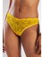 Gcolors Brazillian Külot, Kadın Dantelli Sarı Brezilyan Külot 1
