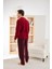 Erkek Düğme Yaka Kışlık Polar Pijama Takımı 6100/11,1 - 1 Adet 4