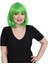 Küt Kahküllü Fiber Sentetik Peruk / Neon Yeşil 1