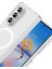 Samsung Galaxy Z Fold 7 Kılıf Magneticsafe Şeffaf Silikon - Şeffaf 2