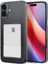 iPhone 16 Plus Kılıf Kart Şeffaf Silikon - Şeffaf 1