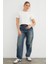 Basic Ribanalı Yaka Mevsimlik Crop Tişört 5