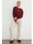3 Iplik Fiyonk Nakışlı Crop Sweatshirt 2