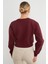 3 Iplik Fiyonk Nakışlı Crop Sweatshirt 4