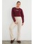 3 Iplik California Yazı Baskılı Crop Sweatshirt 2