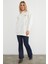 3 Iplik Çiçek Aksesuarlı Oversize Tunik 3