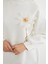 3 Iplik Çiçek Aksesuarlı Oversize Tunik 6