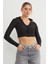 Polo Yaka Fermuarlı Crop Body 2