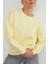 3 Iplik Taşlı Kalp Detaylı Oversize Sweatshirt 6