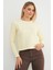 3 Iplik Şardonsuz Çizgili Bisiklet Yaka Sweatshirt 3
