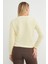 3 Iplik Şardonsuz Çizgili Bisiklet Yaka Sweatshirt 6