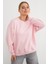 3 Iplik Manhattan Baskılı Bisiklet Yaka Sweatshirt 1