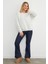 3 Iplik Taşlı Kalp Detaylı Oversize Sweatshirt 2