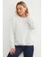 3 Iplik Taşlı Kalp Detaylı Oversize Sweatshirt 6