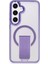 OMR02 Samsung Galaxy S24 Tork Magsafe Standlı Kapak - Derin Mor 1