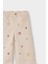 Kız Bebek Standart Fit Beli Lastikli Çiçekli Gabardin Pantolon G3488A525AU 2