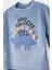 Erkek Bebek Pijama Takımı Dinozor Baskılı Uzun Kollu Welsoft Pelüş Üst Uzun Alt G1523A525WN 3