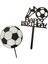 Doğum Günü Pasta Süsü Futbol Temalı Set 3