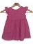 Kız Çocuk Elbise Pembe Baskılı 2
