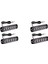 LED Acil Flaş Işıkları Amber 6 LED Frose Uyarı Acil Durum Yanıp Sönen Işık Araba Kamyonu Off Yolu Atv Suv 4 Paket (Yurt Dışından) 1