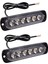 LED Acil Flaş Işıkları Amber 6 LED Frose Uyarı Acil Durum Yanıp Sönen Işık Araba Kamyonu Off Yolu Atv Suv 4 Paket (Yurt Dışından) 2