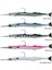 Savage Gear Needlefish Pulsetail 2+1 30 cm 105G Sahte Balık Green Silver 2
