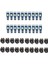 20PCS T5 Araba Gösterge Paneli Paneli Gösterge Göstergesi Için LED Işıklar 3030-3SMD Işık Değiştirme Bükümlü Kilit Soketi - Beyaz (Yurt Dışından) 1