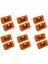 12PCS 24V Araba Kamyonu LED Yan Işaretçi Işık 4les Volvo Kamyonları Için Kehribar Gösterge Uyarı Lambaları Fm/fh (Yurt Dışından) 1