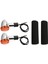 Motosiklet Turn Sinyalleri 2 Pcs ile Ön Arka Işıklar Motosiklet Slip-On Köpek Titreşim Anti Konfor Gidon (Yurt Dışından) 1