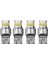 4x T20 7440 W21W LED Canbus Ters Işıkları W21/5W 7443 LED Ampul Fren Sinyal Işıkları 6500K Süper Parlak Kuyruk Lambası (Yurt Dışından) 2