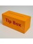 Turuncu Pleksi Tip Box Bahşiş Kutusu 6