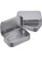 Gri Metal Kutu 9.5x6x2 cm Takı ve Aksesuarlar 5