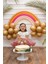Gold Makaron Gökkuşağı Balon Set 5