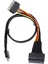 Oculink SFF-8611 4ı - Pcıe SFF-8639 U.2 Nvme Sata 15P Erkek Güç Sunucu Kablosu Bilgisayar Aksesuarları (Yurt Dışından) 1