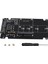 2'si 1 Arada Ngff M.2 B+M Anahtar Mini Pcı-E Veya Msata Ssd'den Sata Iıı Adaptör Kartına Tam Msata SSD/2230/2242/2260/22X80 M2 (Yurt Dışından) 3